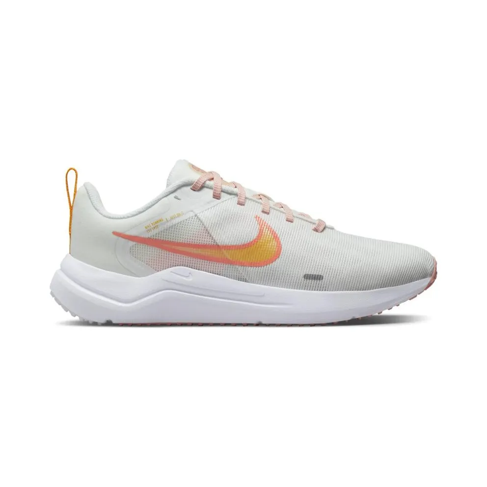 Nike Downshifter 12 White Gold Pink (DD9294-101)
