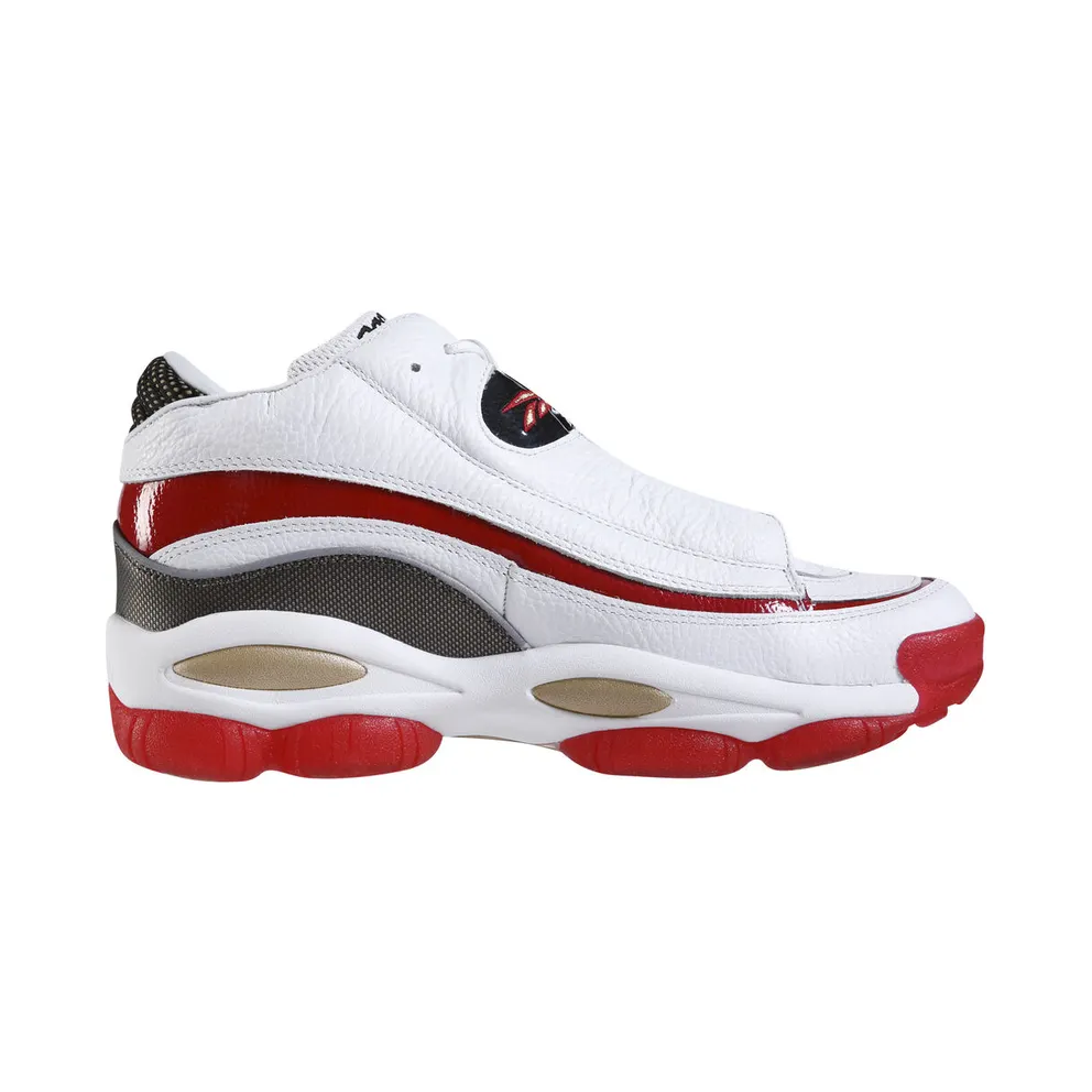 Reebok Answer DMX White Red (2018) White/Excellent Red-Brass (Other Brands Reebok)
