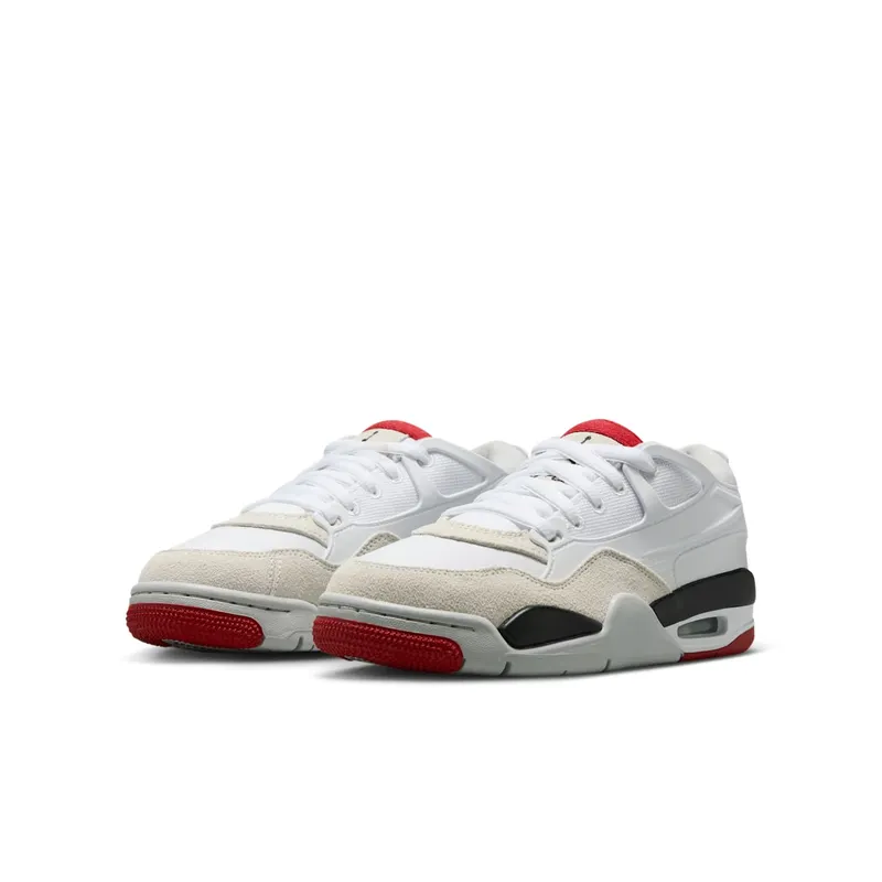 Jordan 4 RM White Black Neutral Grey Varsity Red (FQ7938-102)