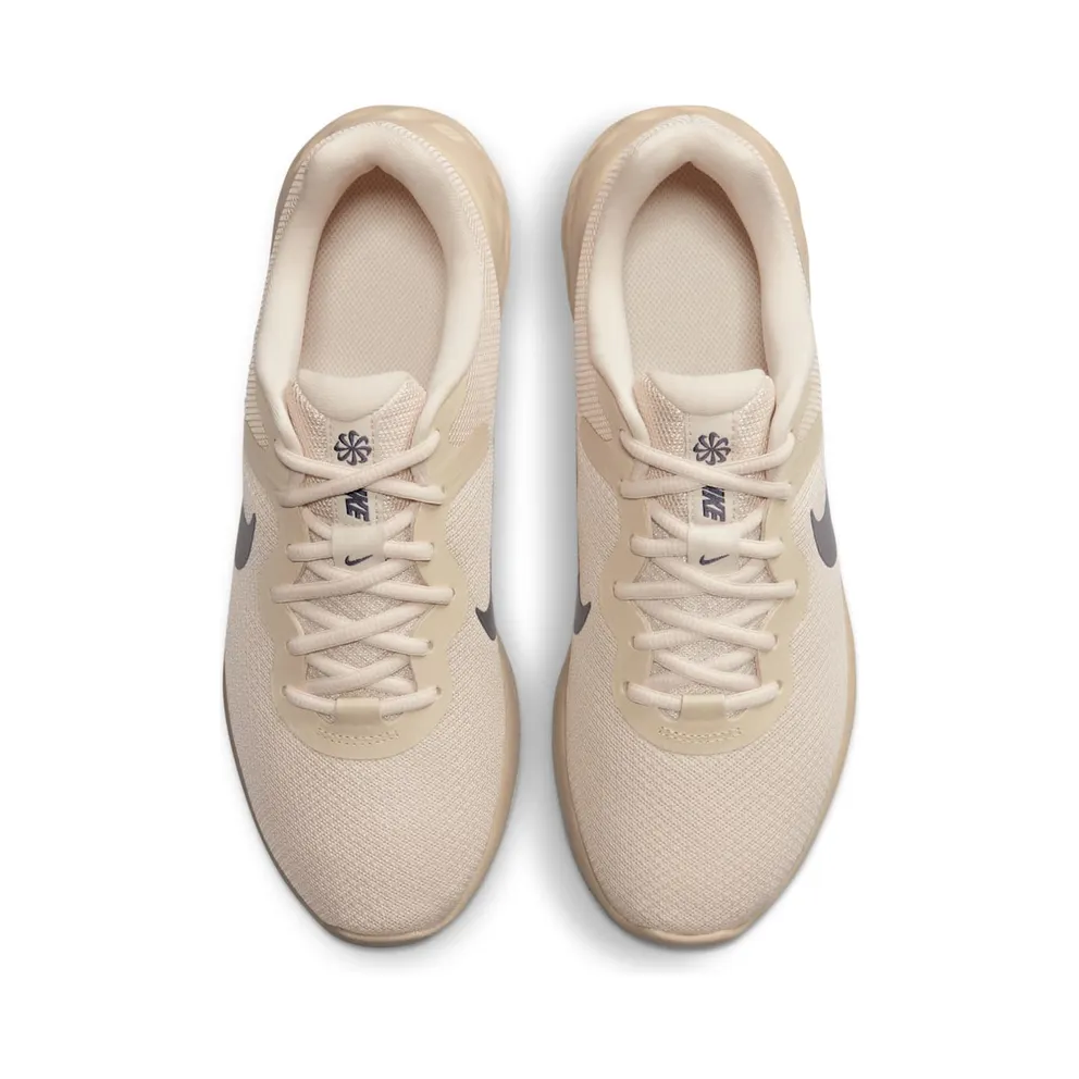 Nike Revolution 6 “Oatmeal / Oxygen Purple / Gridiron” (DC3728-101)
