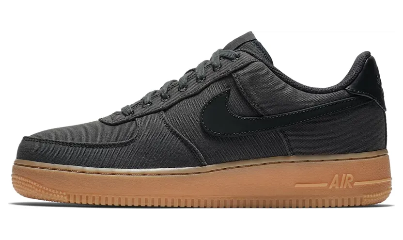 Nike Air Force AF 1 Low `07 LV8 Style Black Gum (2019) (AQ0117-002)