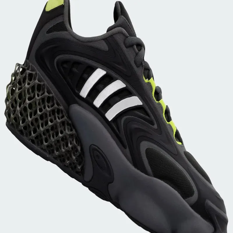 Adidas adidas 4D Krazed Core Black / Silver Metallic / Solar Yellow (GX9595)
