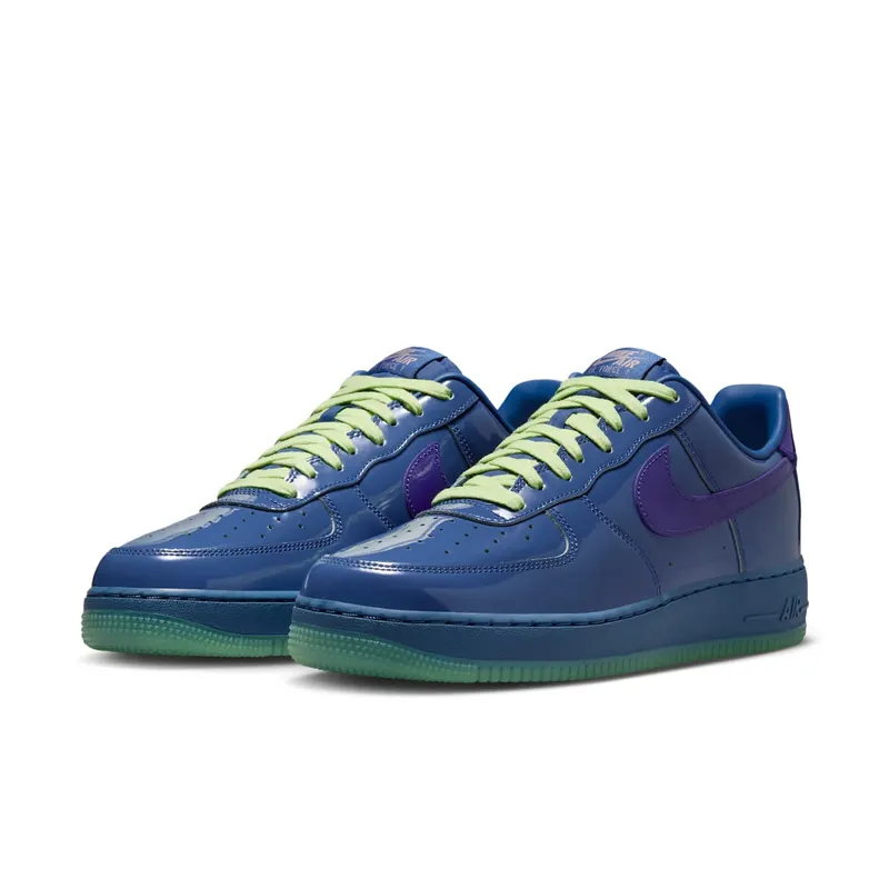 Nike Air Force 1 Low “Patent Leather Mystic Navy Grape Ice” (IO4489-400)