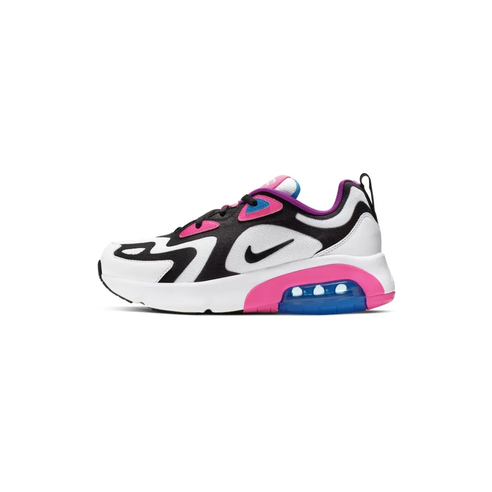 Nike Air Max 200 White Hyper Pink Black (GS) White/Hyper Pink-Photo Blue-Black (AT5630-100)