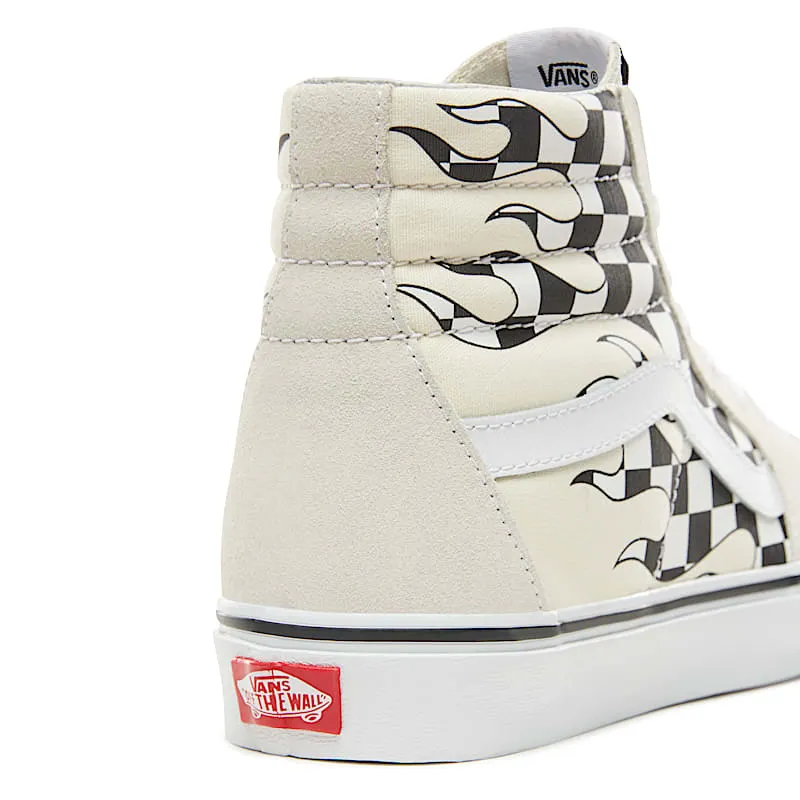 Vans Sk8-Hi Checkerboard Flame White Classic White/True White (VN0A38GERX7)