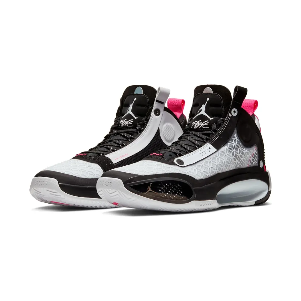 Jordan XXXIV Chinese New Year Black/Metallic Silver-White-Digital Pink (AR3240-016)