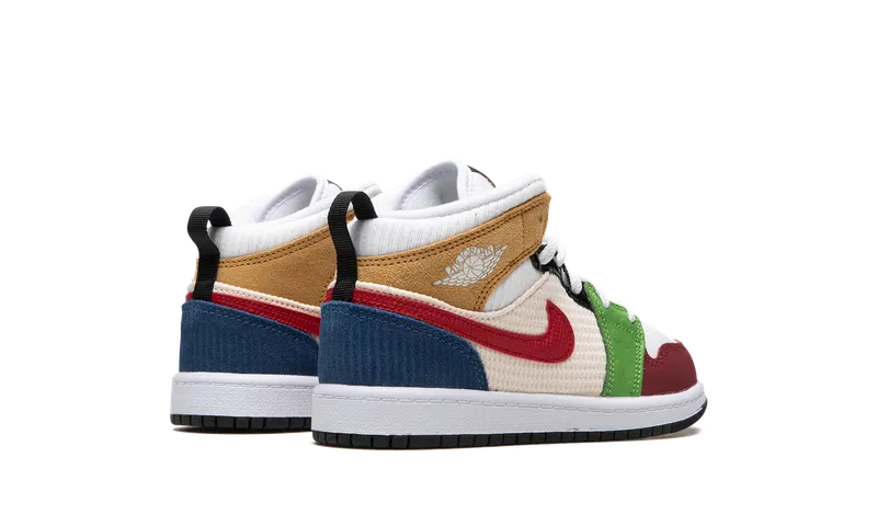 Jordan 1 MID SE PS “PATCHWORK” (DR6958-100)