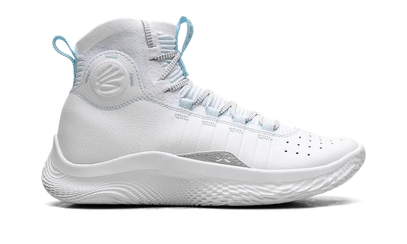Under Armour Curry 4 FloTro “White Stream Metallic Silver” (3024861-103)