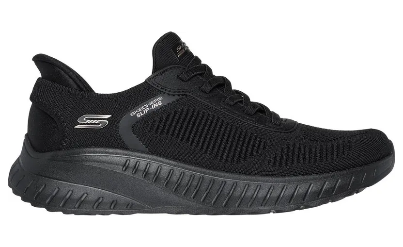 Skechers Slip-ins: BOBS Sport Squad Chaos Sneaker Zwart