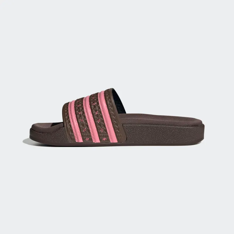 Adidas Adilette Slides Brown / Bliss Pink / Pulse Magenta (GX9576)