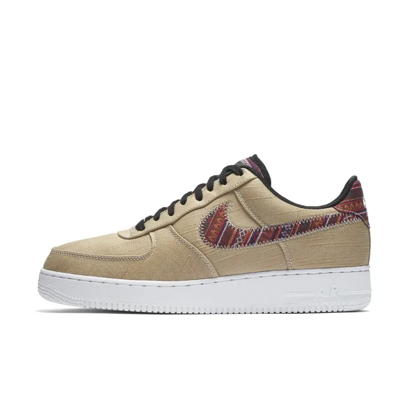 Nike Air Force 1 Low Afro Punk (Khaki) Khaki/Black-White (823511-200)