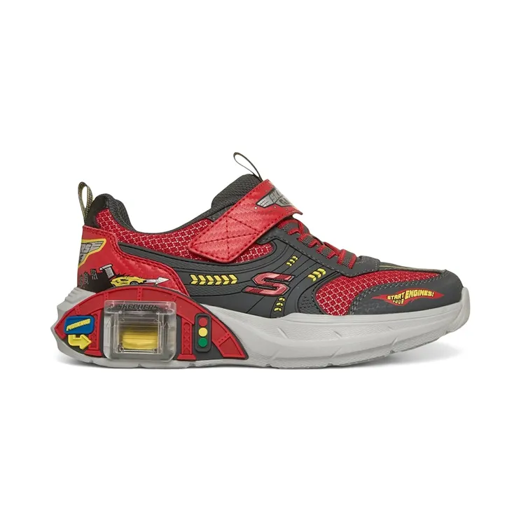 Skechers Garage Red Charcoal (402150L-RDCC)