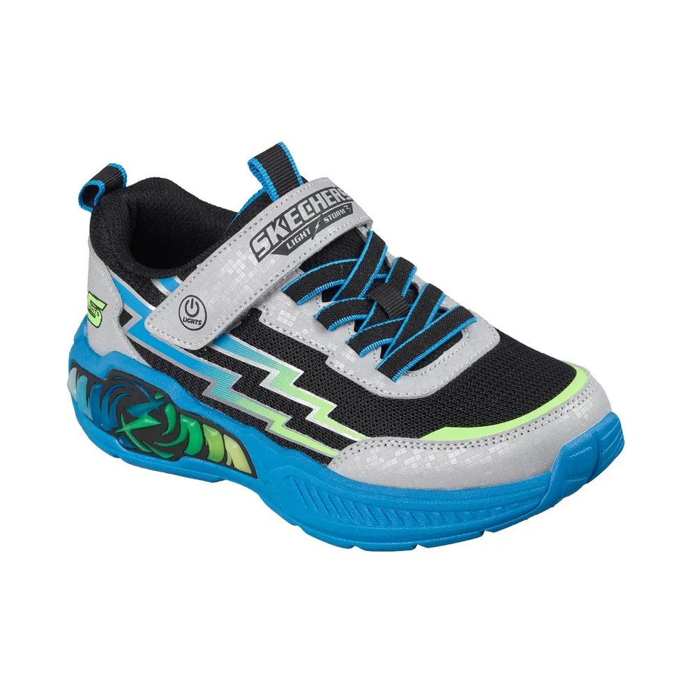 Skechers S-Lights: Light Storm 3.0 “Prism Tech Sneaker Silver” (400152CSMLT)
