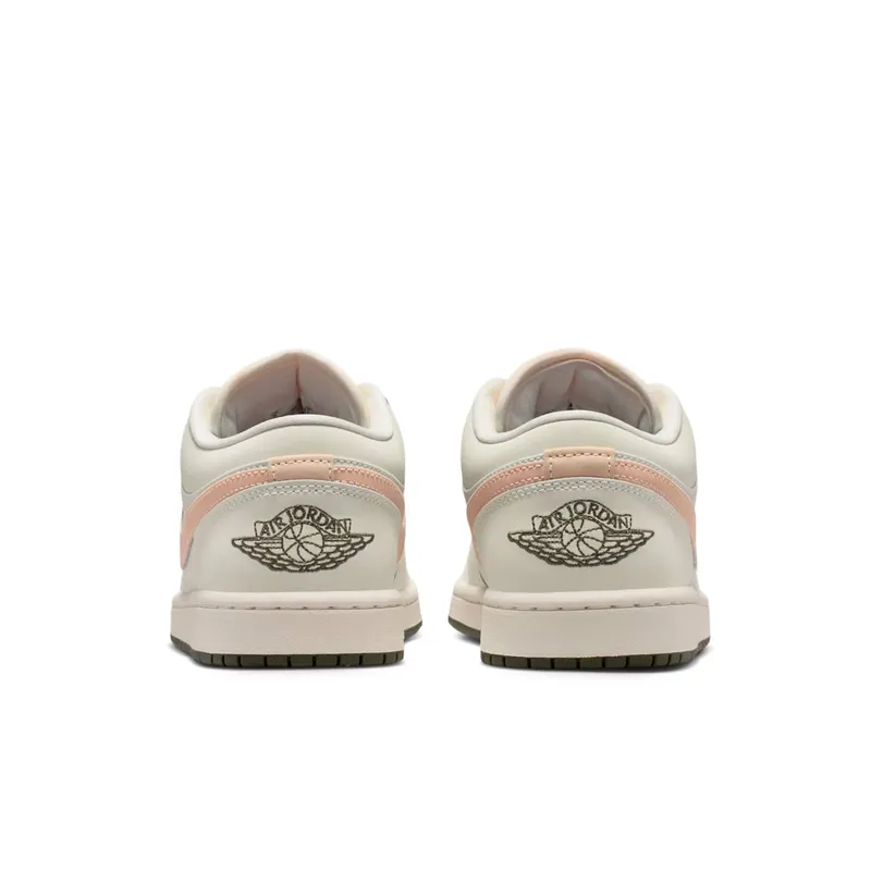 Jordan 1 Low “Sail Crimson Tint Khaki” (DC0774-111)