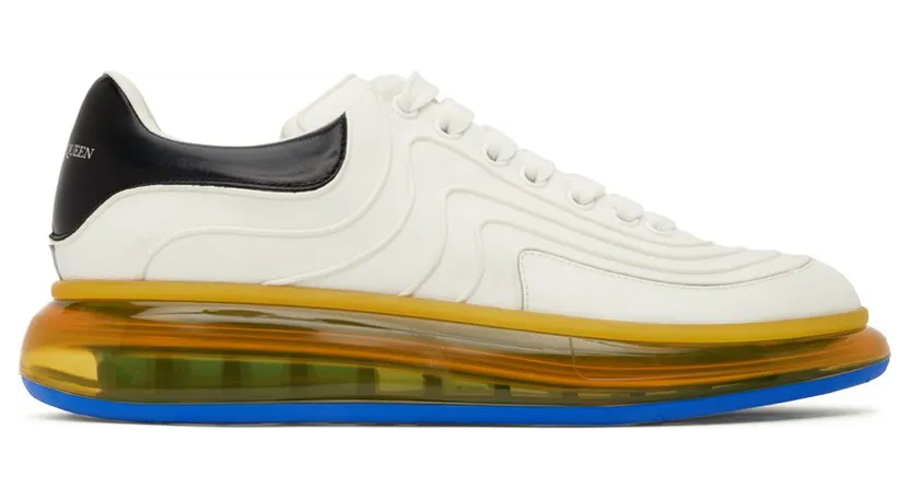 Alexander McQueen White Oversized 8984 WHI/BLK/MU./P.Y (712531W4U83)