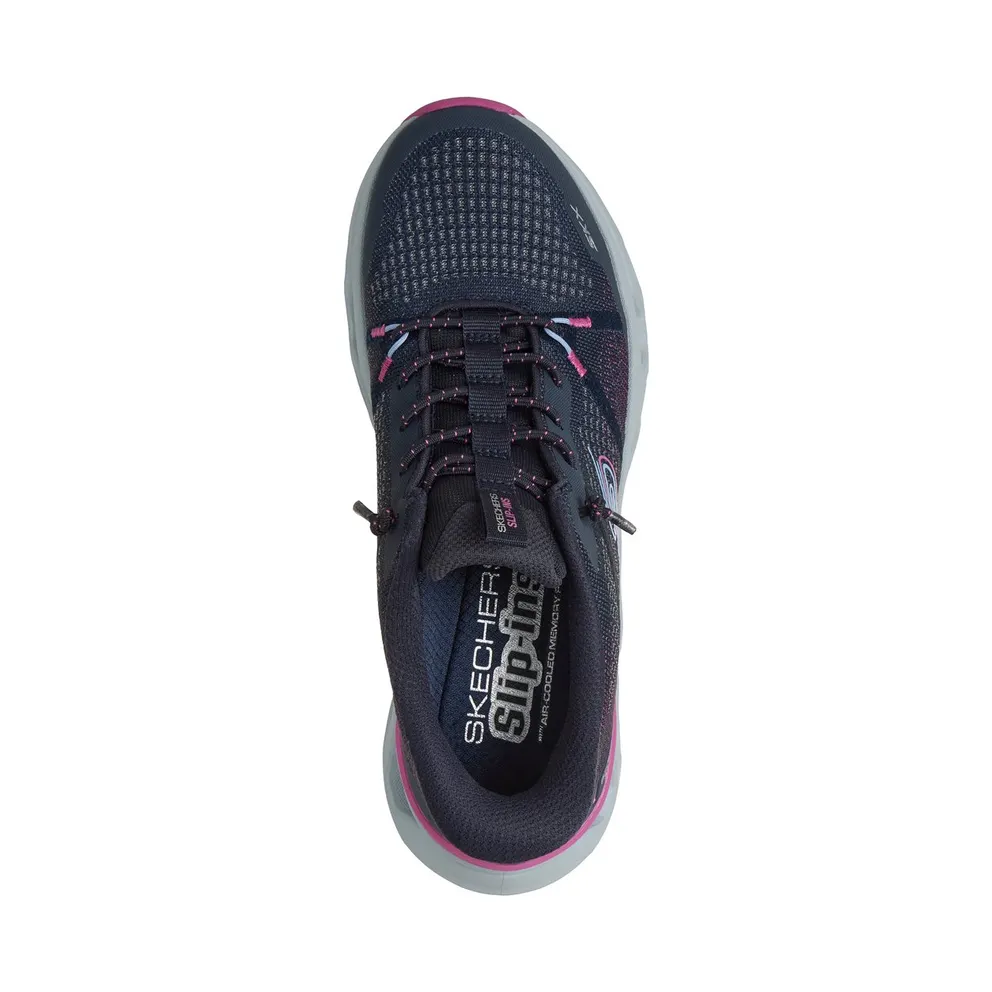 Skechers Slip-ins: Glide-Step Altus – Fast Lane Sneaker Marine/Pink