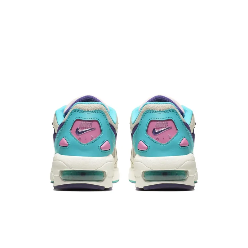 Nike Air Max 2 Light Desert Sand Aqua Court Purple (CK2958-051)