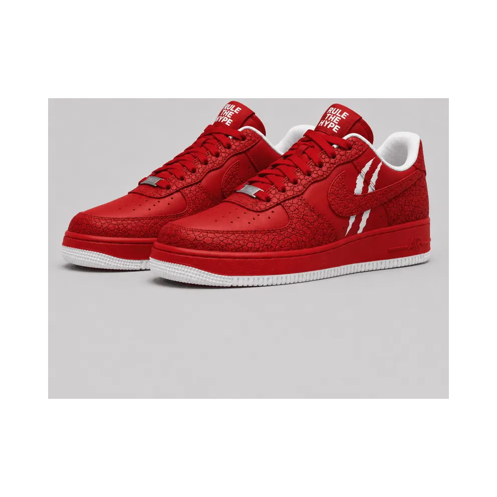 Nike × Solezilla Air Force 1 ’07 “Kaijū Red / Tokyo White” (SZ2026-201)