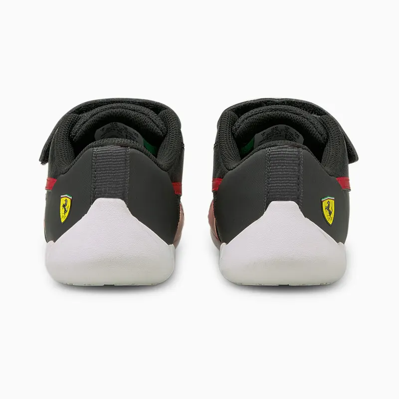 PUMA Scuderia Ferrari Race R-Cat V Babies’ Black/Red Corsa/White (306548-03)