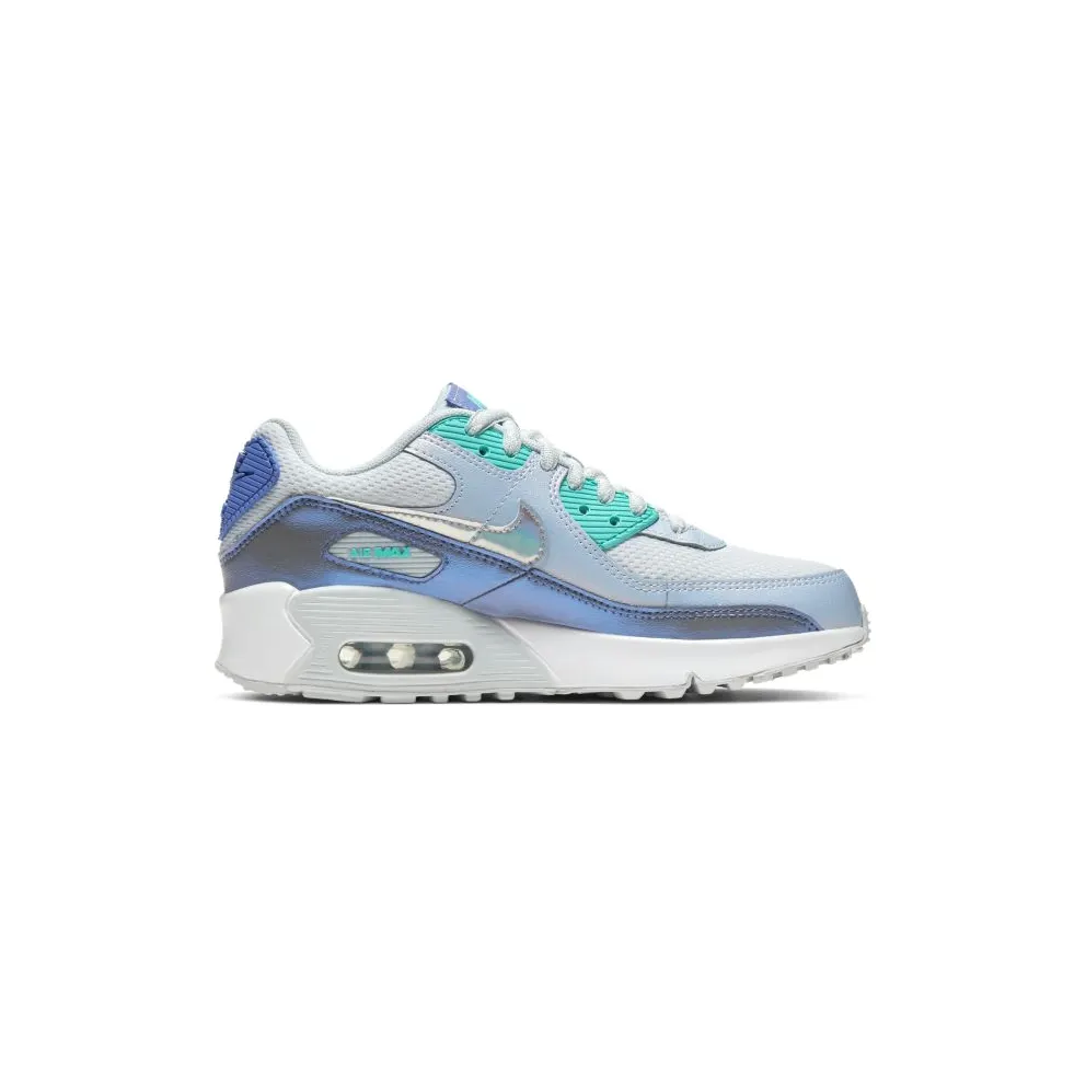 Nike Air Max 90 FP Aura Sapphire (GS) Aura/Sapphire-Aurora-White (CT1966-400)