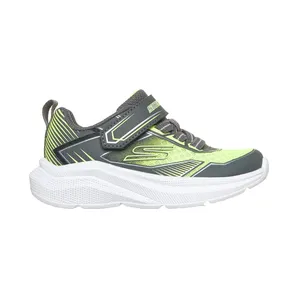 Skechers Microspec Velocity – Grid-Drift Houtskool/Geel