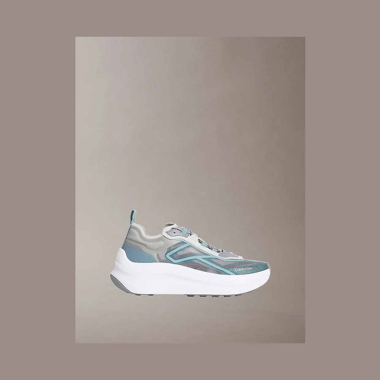 Calvin Klein Ck Volumax – Chunky Ck Stripe Runner “CLOUD BURST/MISTY BLUE/LIGHT GREY” (HW0HW0300502F)