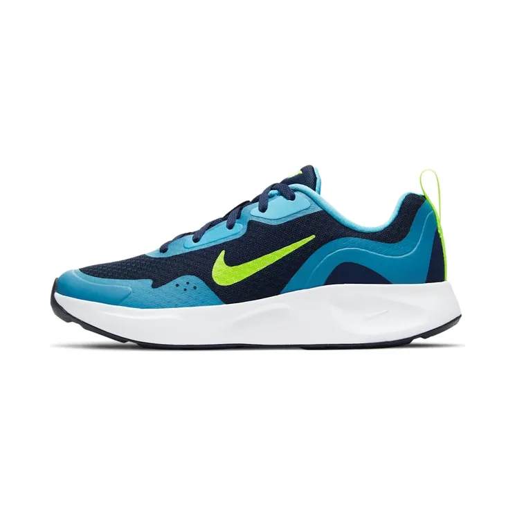 Nike WearAllDay “Midnight Navy / Baltic Blue / White / Volt” (CJ3816-400)