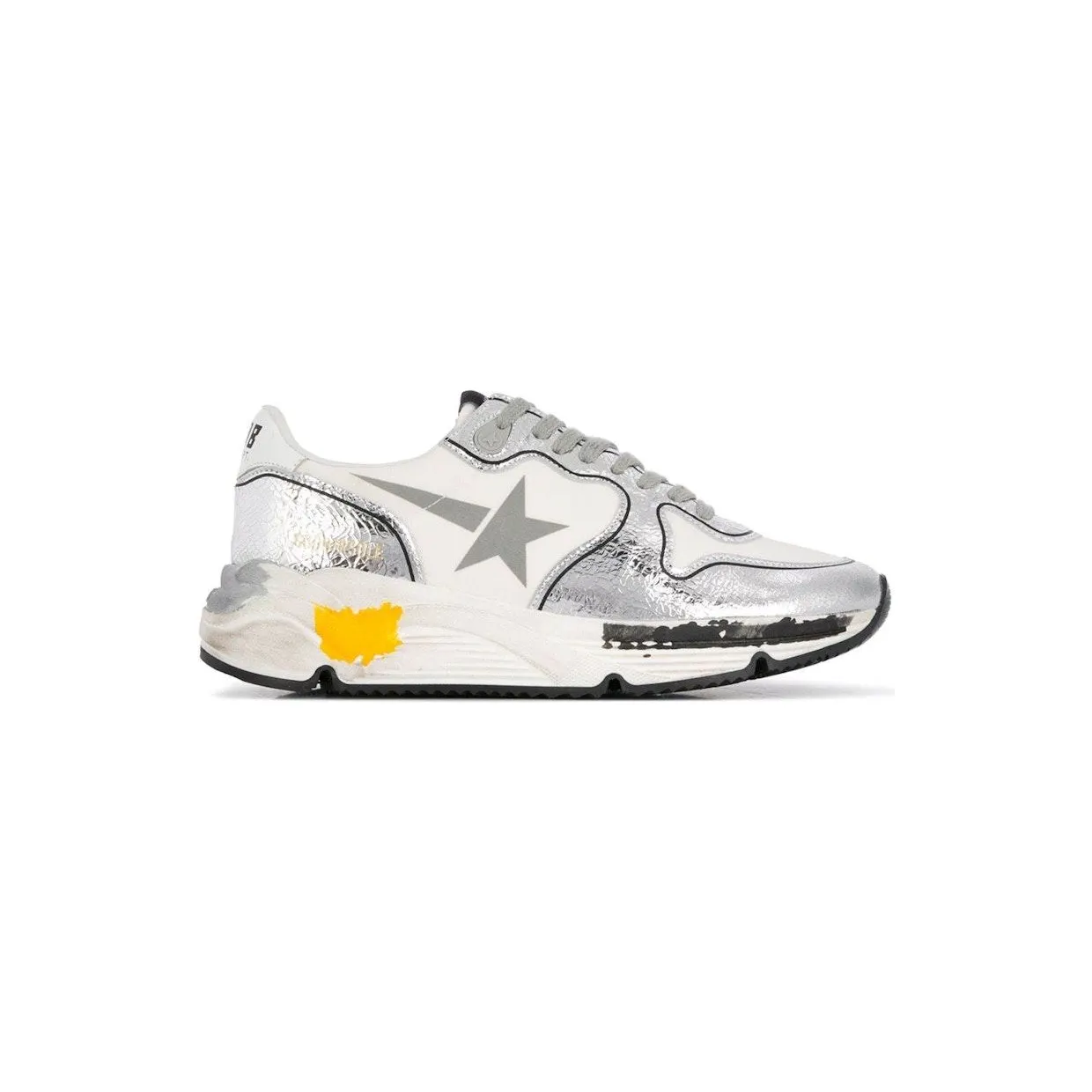 Golden Goose Running Sole Silver (W)