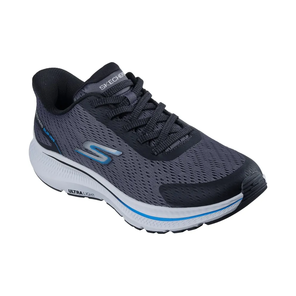 Skechers Slip-ins: GO RUN Consistent 2.0 – Worldview Sneaker Houtskool/Black