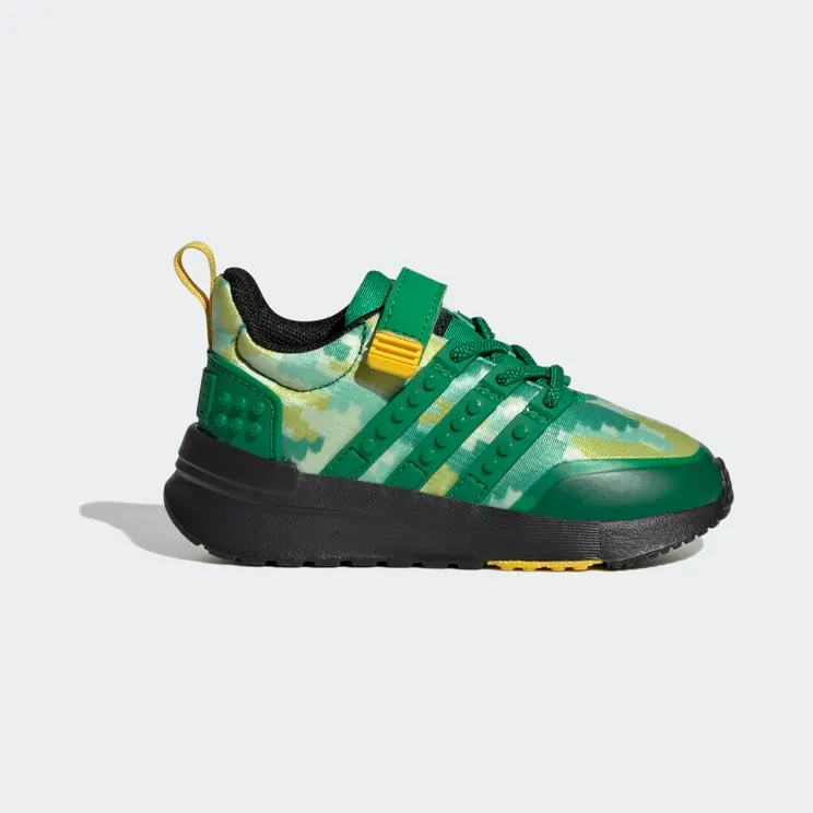 adidas x LEGO® Racer TR21 met Elastische Veters en Klittenband Green / Green / Core Black (HQ1321)