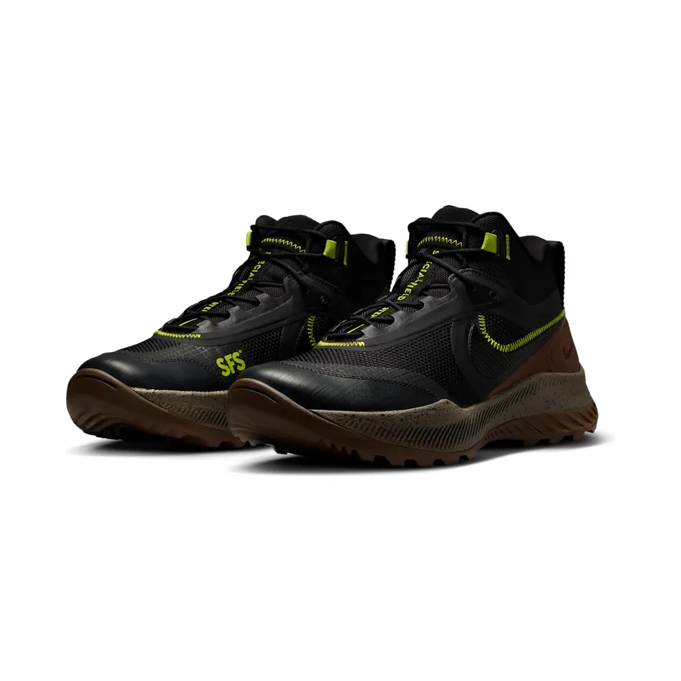Nike React SFB Carbon Black Cacao Wow Chlorophyll Bright Cactus (CK9951-005)