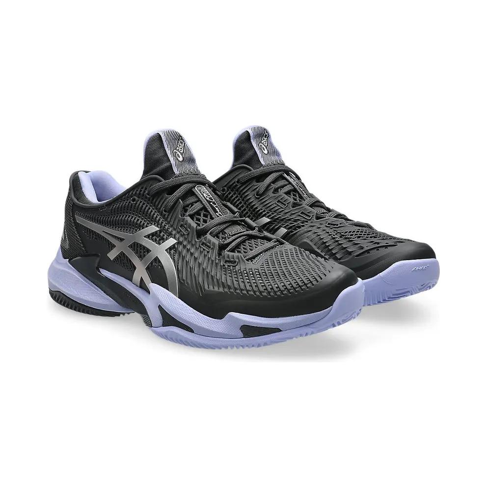 ASICS COURT FF 3 CLAY NIGHT ENERGY “Graphite Grey / Pure Silver” (1041A570-020)