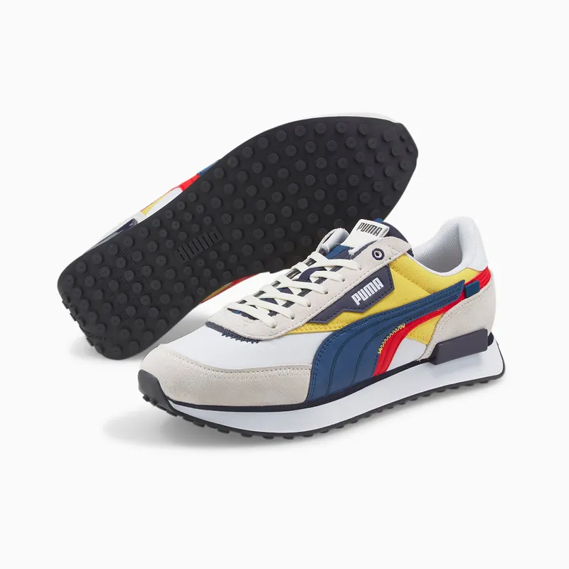 PUMA Future Rider Displaced White/Sailing Blue (383148-05)