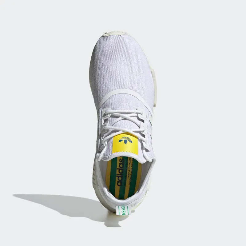 Adidas NMD_R1 Cloud White / Off White / Green (GX9885)