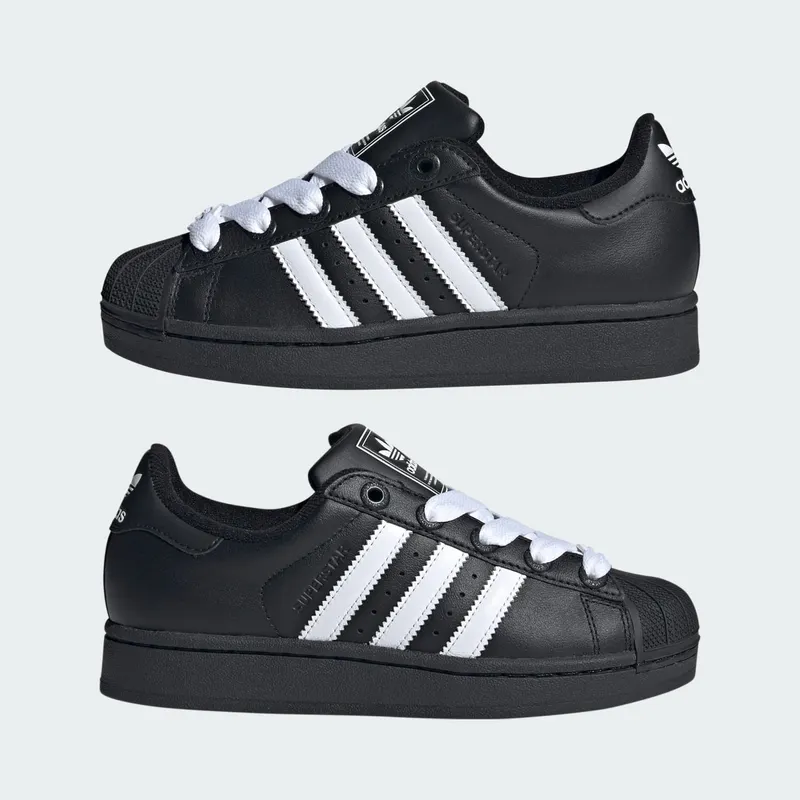 Adidas Superstar II GS “Core Black Cloud White” (JI0216)