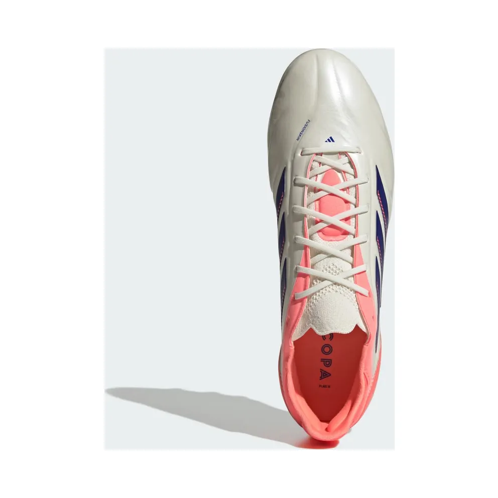 adidas Copa Pure 3 Elite Artificial Grass Boots “Off White / Lucid Blue / Signal Coral” (JR2819)