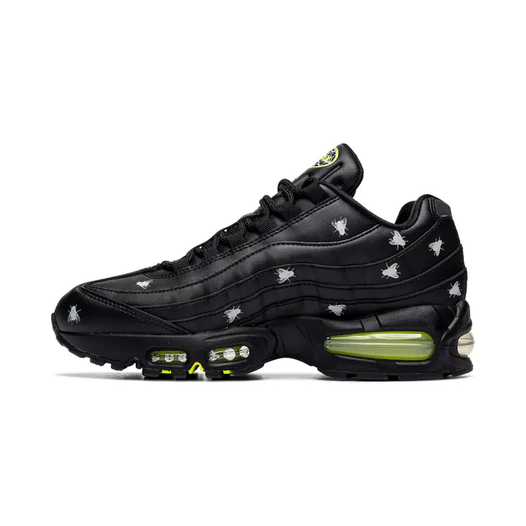 Air Max 95 PRM “Houseflies”: zwart met neon, donkerder dan je denkt