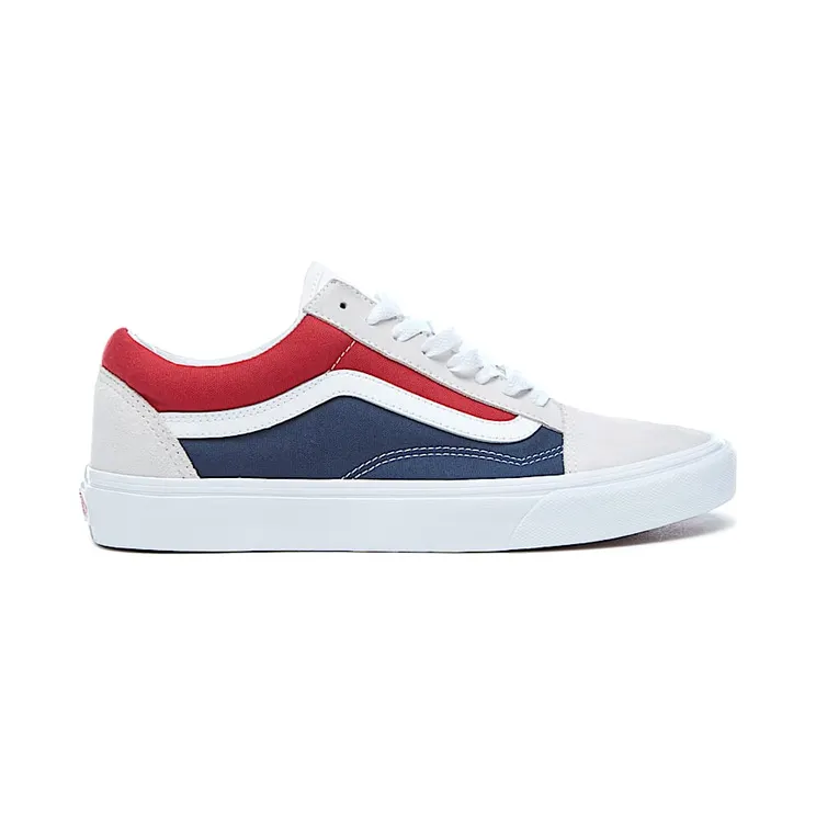Vans Old Skool ‘Retro Block’ White/Red/Blue (VN0A38G1QKN)