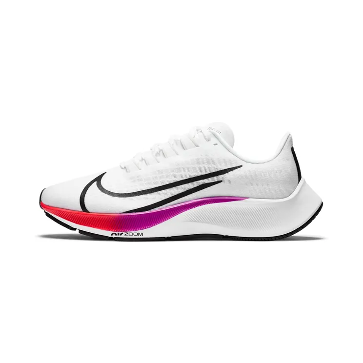 Nike Air Zoom Pegasus 37 “White / Hyper Violet / Spruce Aura / Flash Crimson” (BQ9647-103)