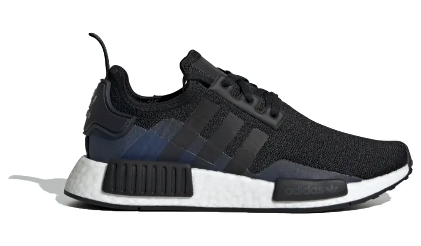 adidas NMD R1 Core Black Royal Blue (GS)