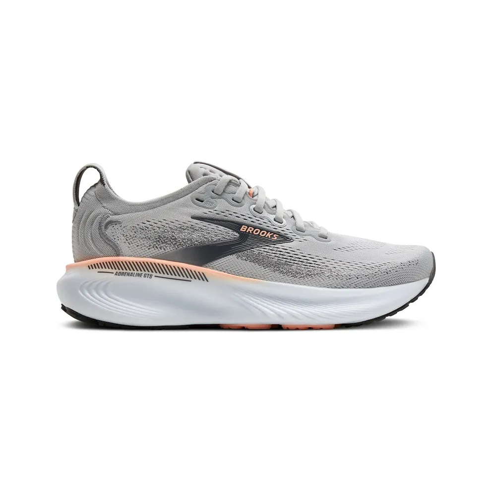 Brooks Adrenaline GTS 25 Grey Blackened Pearl Coral (120443-1B-032)