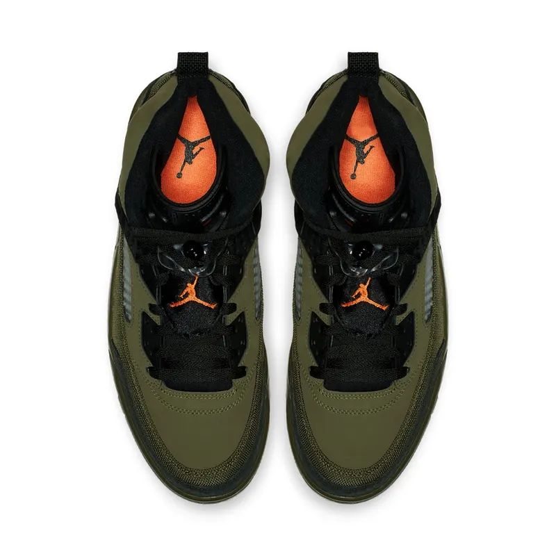 Jordan Spizike Olive Canvas Olive Canvas/Cone-Black-Light Bone (315371-300)