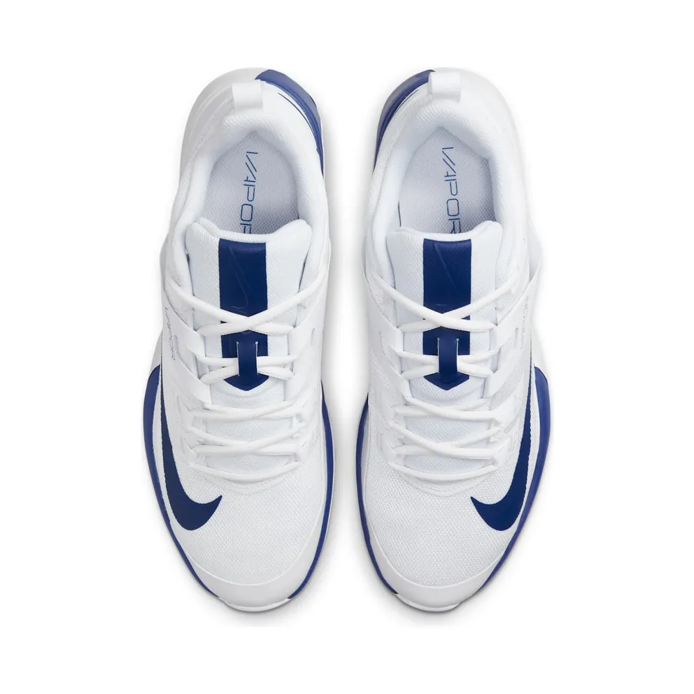 NikeCourt Vapor Lite (gravel) “White / Deep Royal Blue” (DH2949-141)
