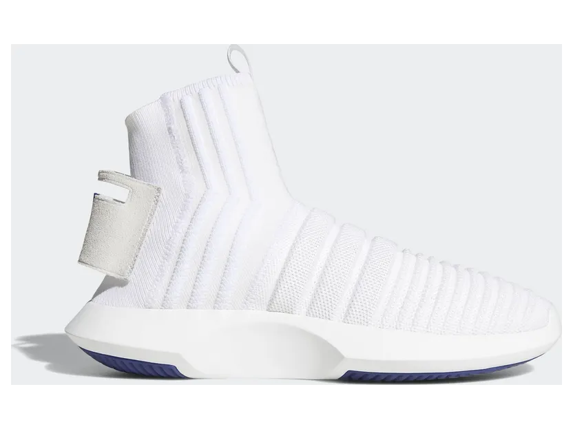 adidas Crazy 1 Adv Sock Footwear White Real Purple (CQ1012)