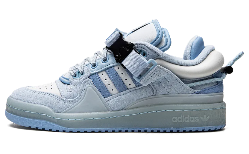 Adidas Forum Buckle Low GS “Bad Bunny – Blue Tint” (GY4900)