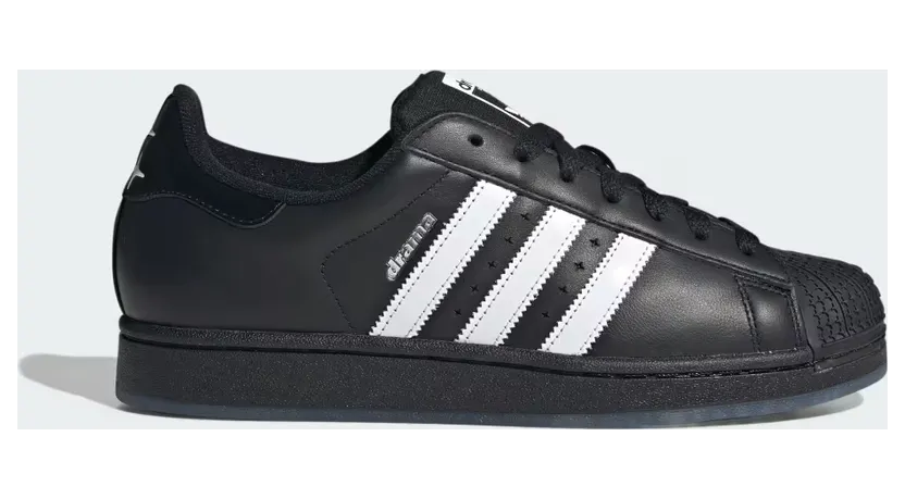 adidas Superstar Drama Call “Core Black / Cloud White / Silver Metallic” (JP8392)