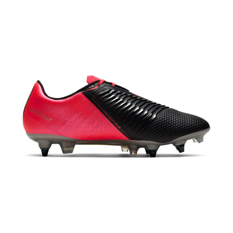 Nike Phantom Venom Elite SG-Pro “Laser Crimson / Black / Metallic Silver” (AO0575-606)
