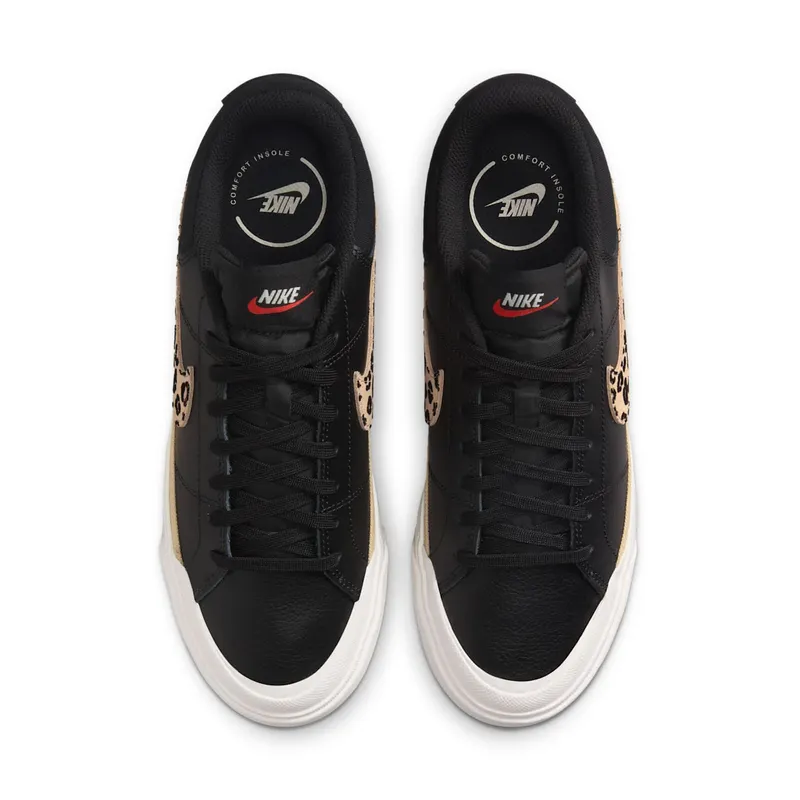 Nike Court Legacy Lift Leopard Black (HF9548-001)