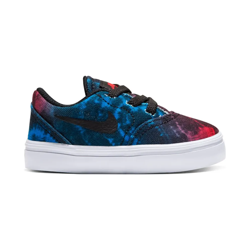 Nike SB Check Tie-Dye (TD) Bright Crimson/Yellow Pulse-White-White (AV7925-600)