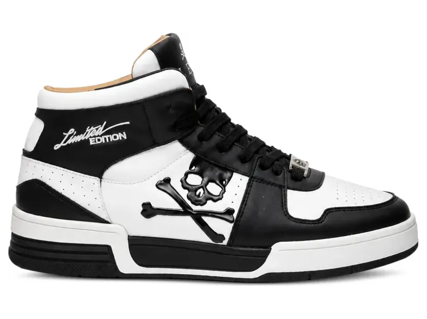 Philipp Plein Notorius skull-patch sneakers – Wit (UAFSUSC1088PLE005N)